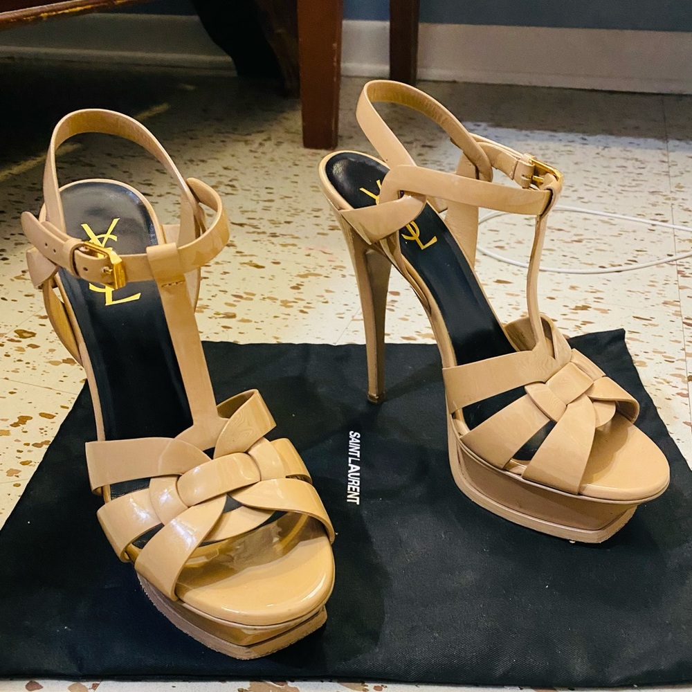 Yves Saint Laurent YSL Tribute Heels.